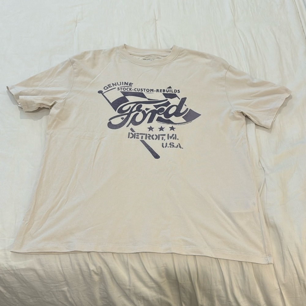 Oversized cotton tee